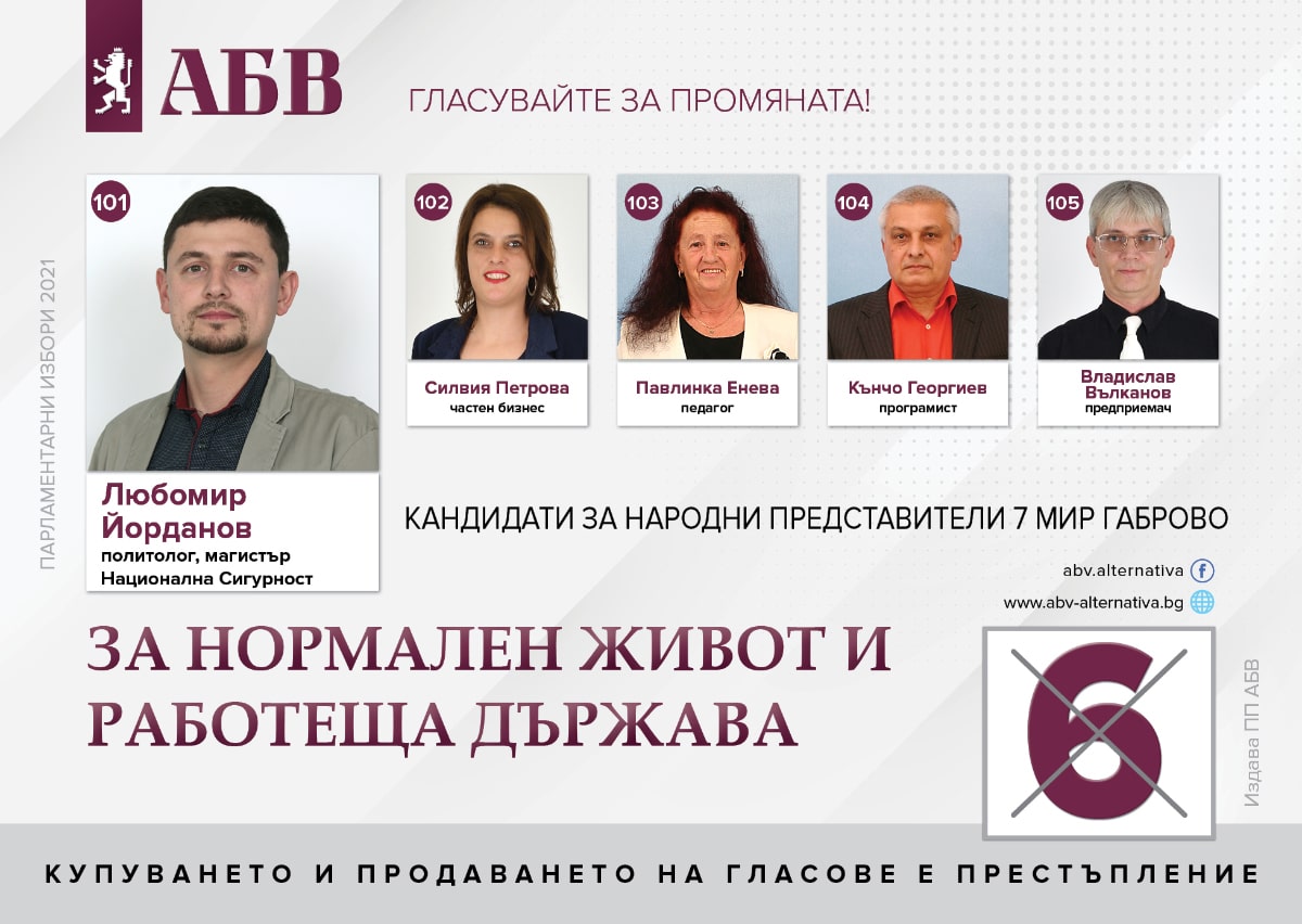 Листа област Габрово